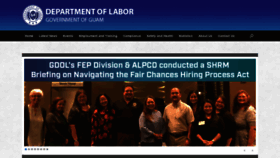 What Dol.guam.gov website looked like in 2019 (5 years ago)