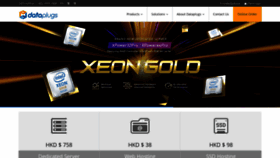 What Dataplugs.com website looked like in 2019 (5 years ago)