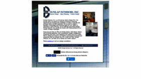 What Dunlapinteriors.com website looked like in 2019 (5 years ago)