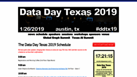 What Datadaytexas.com website looked like in 2019 (5 years ago)