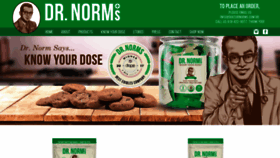What Doctornorms.com website looked like in 2019 (5 years ago)