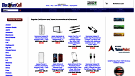 What Discountcell.com website looked like in 2019 (5 years ago)