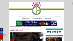 What Debcb.com website looked like in 2019 (5 years ago)