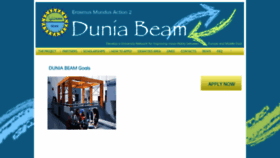 What Duniabeam.eu website looked like in 2019 (5 years ago)