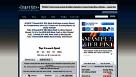 What Draftsite.com website looked like in 2019 (5 years ago)