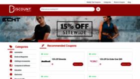 What Discountcode2017.com website looked like in 2019 (5 years ago)