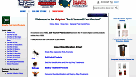 What Doyourownpestcontrol.com website looked like in 2019 (5 years ago)