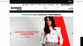 What Dunnesstores.com website looked like in 2019 (5 years ago)