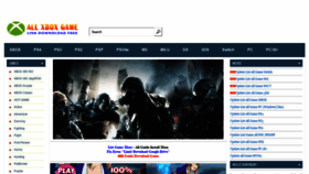 What Downloadgamexbox.com website looked like in 2019 (5 years ago)