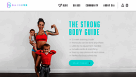 What Diaryofafitmommy.com website looked like in 2019 (5 years ago)