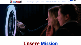 What Digihub.de website looked like in 2019 (5 years ago)