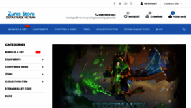 What Dota2tradevn.com website looked like in 2019 (5 years ago)