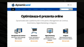 What Dynamicweb.ro website looked like in 2019 (5 years ago)