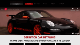What Definitiondetailing.com.au website looked like in 2019 (5 years ago)