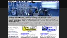 What Dentalsimulations.com website looked like in 2019 (5 years ago)