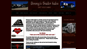 What Dennystrailersales.com website looked like in 2019 (5 years ago)