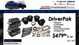 What Dunebuggywarehouse.com website looked like in 2019 (5 years ago)