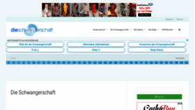 What Dieschwangerschaft.com website looked like in 2019 (5 years ago)