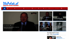 What Dlapolski.pl website looked like in 2019 (6 years ago)