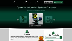 What Dynascan.co.in website looked like in 2019 (5 years ago)