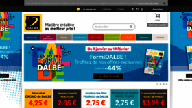 What Dalbe.fr website looked like in 2019 (5 years ago)