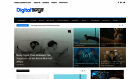 What Digitaledge.org website looked like in 2019 (5 years ago)