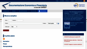 What Def.finanze.it website looked like in 2019 (5 years ago)