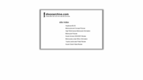 What Dixonarchive.com website looked like in 2019 (5 years ago)