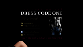 What Dresscode-one.de website looked like in 2019 (5 years ago)