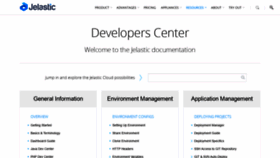 What Docs.jelastic.com website looked like in 2019 (5 years ago)
