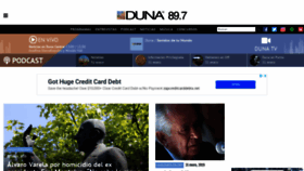 What Duna.cl website looked like in 2019 (5 years ago)