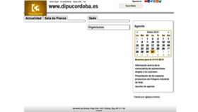 What Dipucordoba.es website looked like in 2019 (5 years ago)