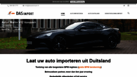 What Dasautoimport.nl website looked like in 2019 (5 years ago)