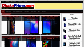 What Dhakaprime.com website looked like in 2019 (5 years ago)