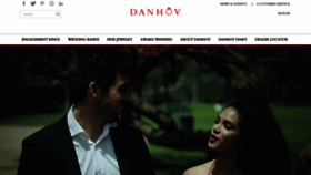 What Danhov.com website looked like in 2019 (5 years ago)