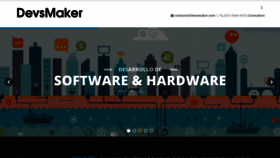 What Devsmaker.com website looked like in 2019 (5 years ago)