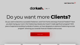 What Dankash.com website looked like in 2019 (5 years ago)