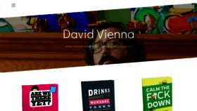 What Davidvienna.com website looked like in 2019 (5 years ago)