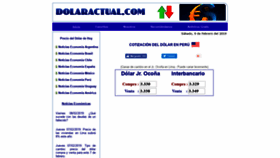 What Dolaractual.com website looked like in 2019 (5 years ago)