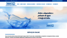What Daem.com.br website looked like in 2019 (5 years ago)