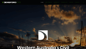 What Densfordcivil.com.au website looked like in 2019 (5 years ago)