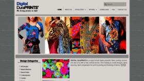 What Duraprints.pk website looked like in 2019 (5 years ago)