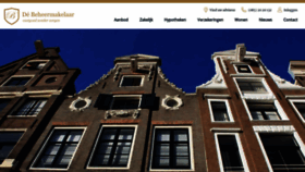 What Debeheermakelaar.nl website looked like in 2019 (5 years ago)