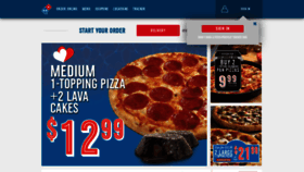 What Dominos242.com website looked like in 2019 (5 years ago)