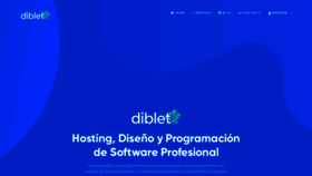 What Diblet.com website looked like in 2019 (5 years ago)