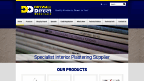 What Drywalldirect.co.nz website looked like in 2019 (5 years ago)