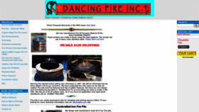 What Dancingfire.biz website looked like in 2019 (5 years ago)