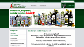 What Dvnatura.hu website looked like in 2019 (5 years ago)