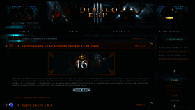 What Diablo3-esp.com website looked like in 2019 (5 years ago)