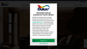 What Duluxpolska.pl website looked like in 2019 (5 years ago)